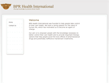 Tablet Screenshot of bprhealth.com